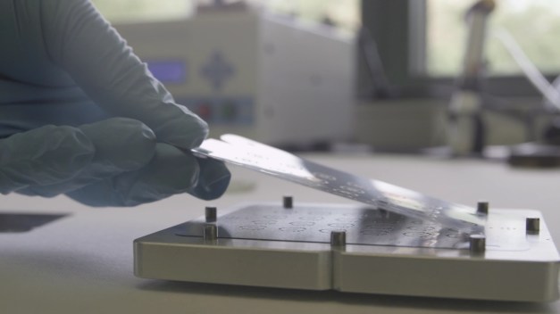 Laser cut components for DiscPump