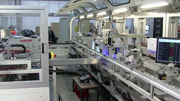 DiscPump production line