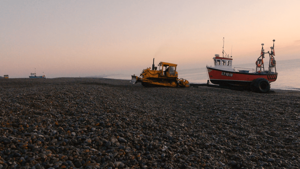 On Aldeburgh Beach