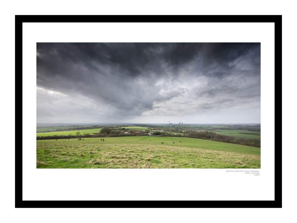 West from Wittenham Clumps